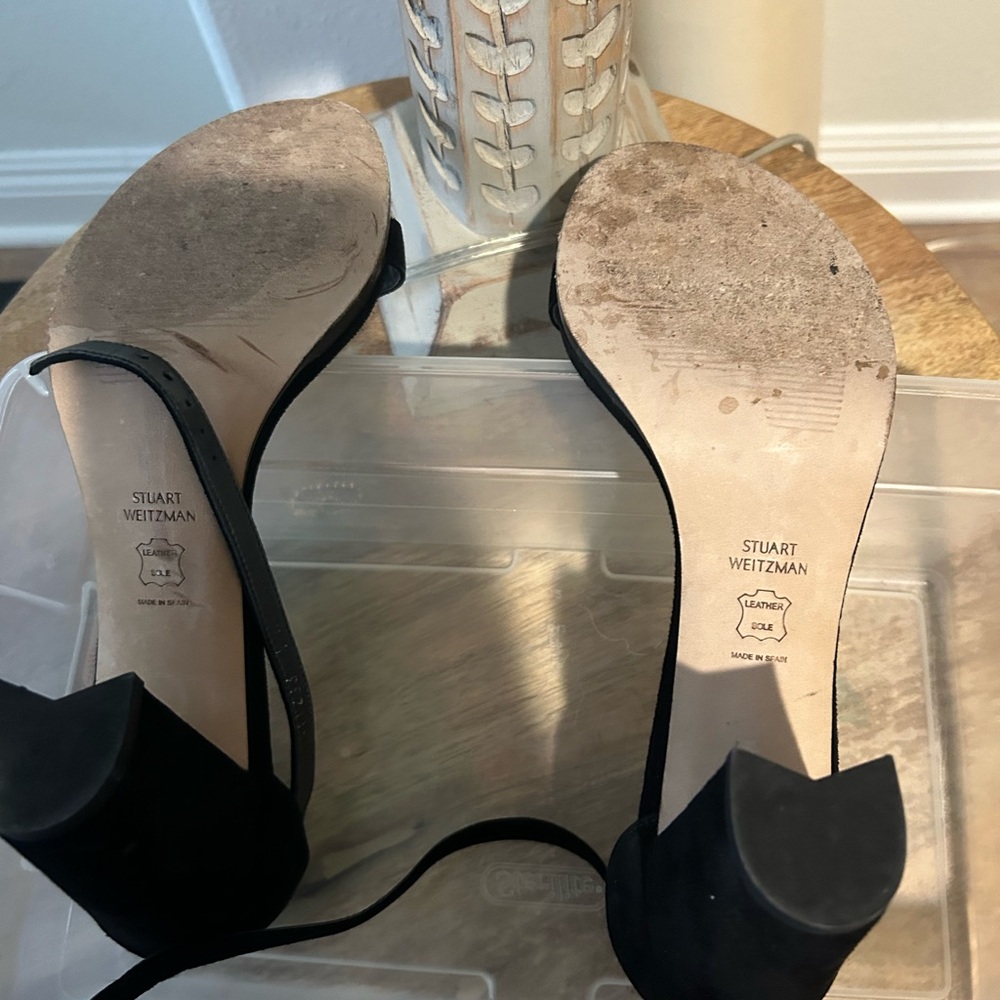 Stuart Weitzman Block Heel Sandals - image 2